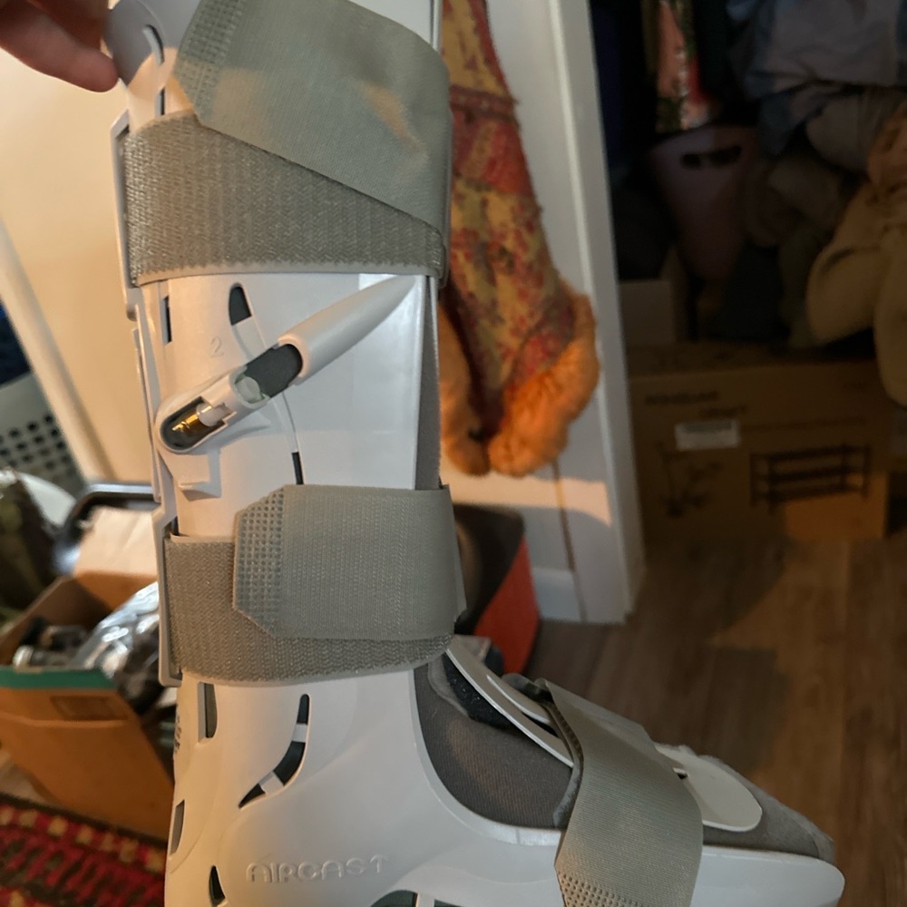 Gray Medical Boot